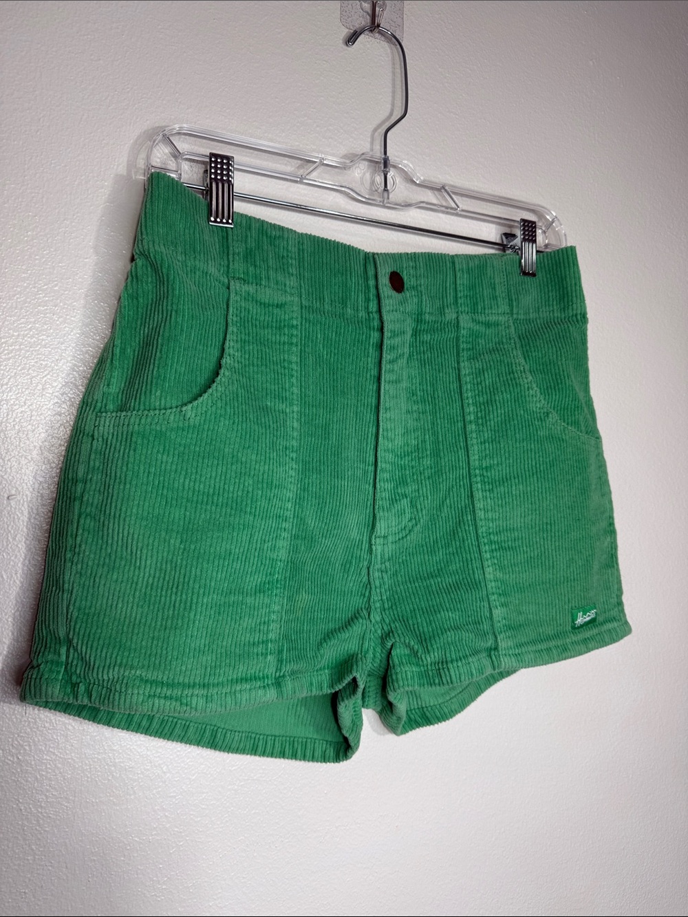 Hammies Green Corduroy Shorts 30